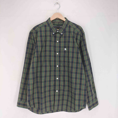 バックチャンネル Back Channel チェック  ボタンダウンシャツ メンズ JPN:XL
